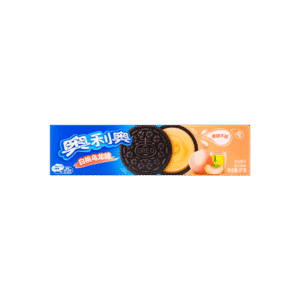 White Peach Oreos – Sandwich Cookies with Peach Cream Filling, 97g