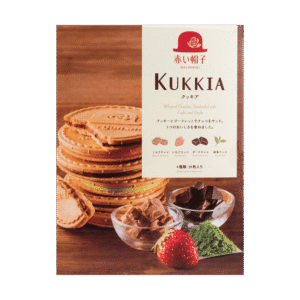 KUKKIA Assorted Whipped Chocolate Sandwich Cookies – Gift Box (4 Flavours, 20pcs)