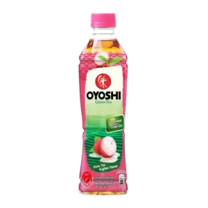 Oishi Green Tea Lychee Bottle 380ml