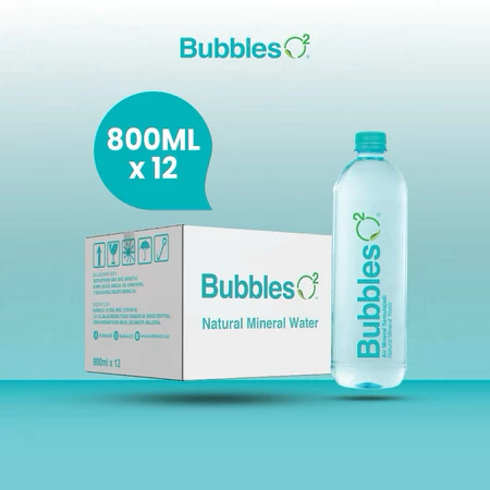 Bubbles O2 Mineral Water - Premium Add-On - Image 2