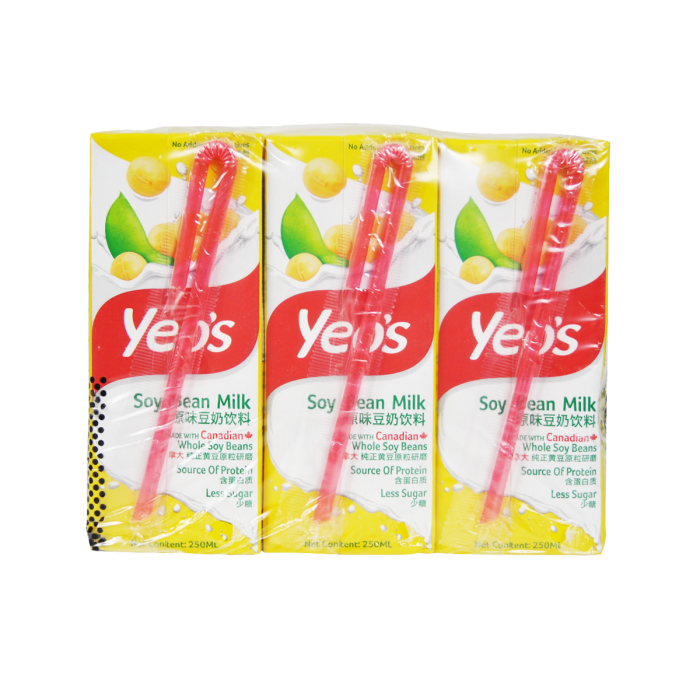 YEOS Soya Milk 6x250ml - Essential Add-On