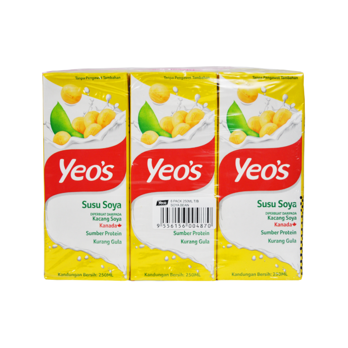 YEOS Soya Milk 6x250ml - Essential Add-On - Image 2